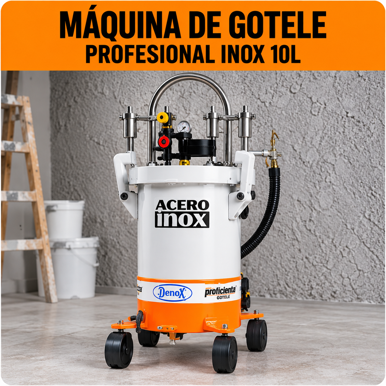 Máquina de gotelé profesional